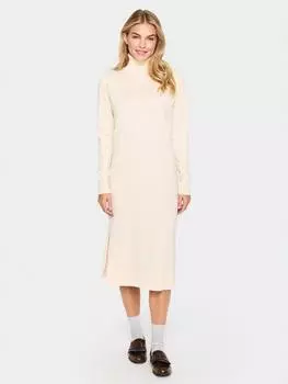 Платье-джемпер миди с круглым вырезом mila roll Saint Tropez, цвет Baby's Breath