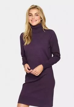 Платье-джемпер MILA ROLLNECK Saint Tropez, фиолетовый
