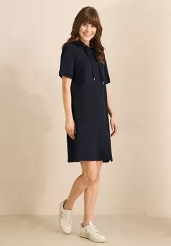 Платье-джемпер MIT KAPUZE Cecil, сине-зеленый