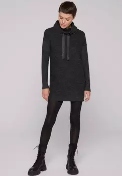 Платье-джемпер MIT ROLLKRAGEN Soccx, цвет Mottled Black