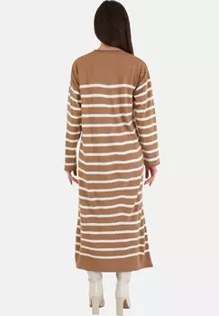 Платье-джемпер MODEST-BENIN Modanisa, коричневый