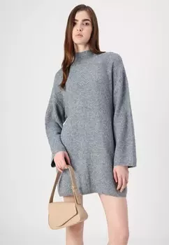 Платье-джемпер NMBALANCE Noisy May, цвет Mottled Grey