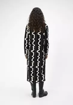 Платье-джемпер OBJRAY DRESS Object, черный