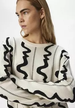 Платье-джемпер OBJRAY DRESS Object, молочный