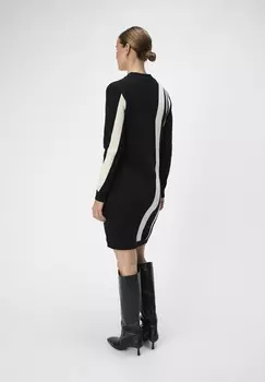 Платье-джемпер OBJRAY Object, черный