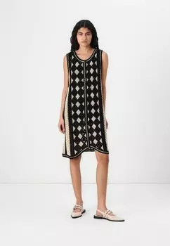 Платье-джемпер OBJWASILA DRESS Object, песочный