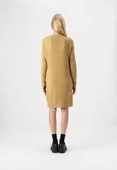 Платье-джемпер ONLFIA KATIA DRESS ONLY Tall, светло-коричневый