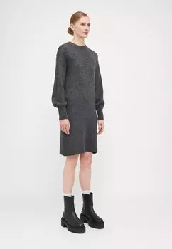 Платье-джемпер ONLJADA BALLOON O NECK DRESS ONLY Tall, серый