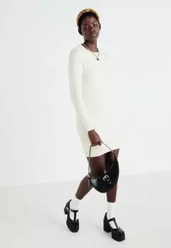 Платье-джемпер ONLKATIA PUFF DRESS ONLY, молочный