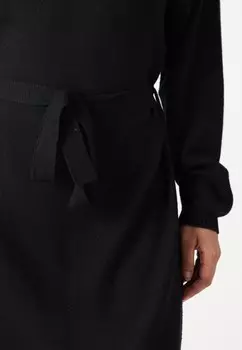 Платье-джемпер ONLLEVA BELT DRESS ONLY Petite, черный