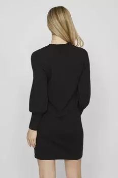 Платье-джемпер PETITE VILA, черный