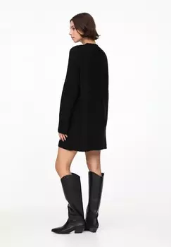 Платье-джемпер PULL&BEAR, черный