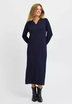 Платье-джемпер PULZ, синий