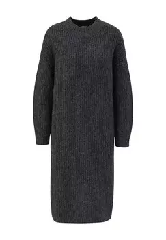 Платье-джемпер QS, цвет Mottled Black