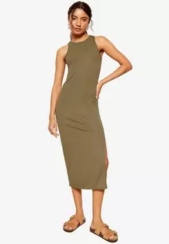 Платье-джемпер RACER ROUND NECK REGULAR FIT Friends Like These, зеленый