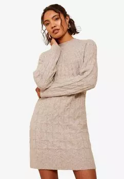 Платье-джемпер REGULAR FIT Friends Like These, коричневый