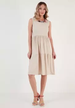Платье-джемпер REGULAR FIT LELA, цвет Stone