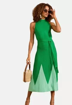 Платье-джемпер REGULAR FIT Love & Roses, зеленый