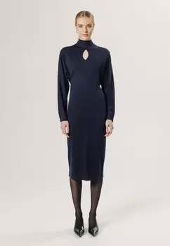 Платье-джемпер Rodier, темно-синий