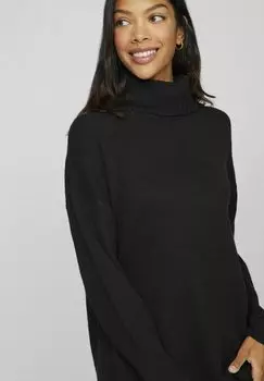 Платье-джемпер ROLLKRAGEN VILA, черный