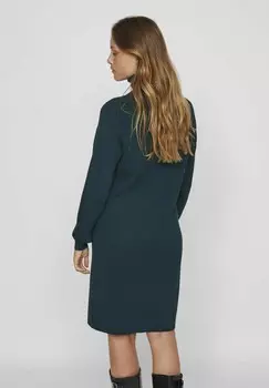 Платье-джемпер ROLLKRAGEN VILA, цвет Evergreen