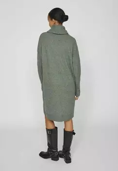 Платье-джемпер ROLLKRAGEN VILA, зеленый