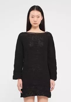 Платье-джемпер Ruia Handmade Dress Faithfull the brand, черное