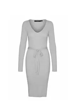 Платье-джемпер SABA Vero Moda, серый