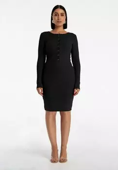 Платье-джемпер Shift dress Nudyess, черный