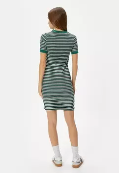 Платье-джемпер SHORT SLEEVE CREW NECK Koton, зеленый