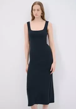 Платье-джемпер SLEEVELESS adL, темно-синий