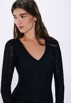 Платье-джемпер Springfield, черный