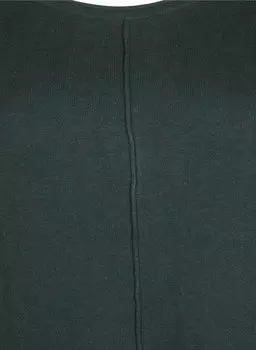 Платье-джемпер STRICKKLEID AUS BAUMWOLL Zizzi, цвет Mottled Dark Green