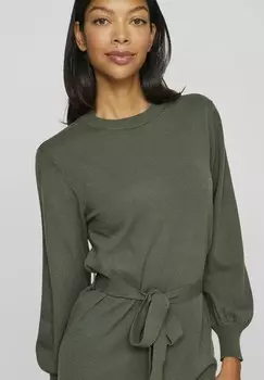 Платье-джемпер TAILLENGRTEL VILA, цвет Mottled Green