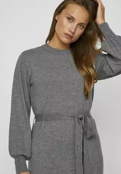 Платье-джемпер TAILLENGRTEL VILA, темно-серый