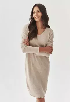 Платье-джемпер TATUUM, бежевый
