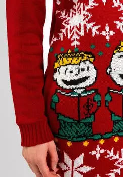 Платье-джемпер THE PEANUTS SNOOPY Snoopy, красный