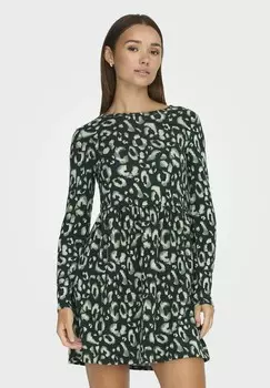 Платье-джемпер TONSY JRS ATK JDY, цвет Mottled Green