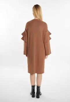 Платье-джемпер VANNE usha, коричневый