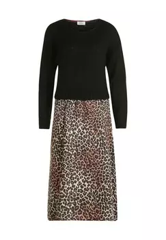 Платье-джемпер Vera Mont, черный