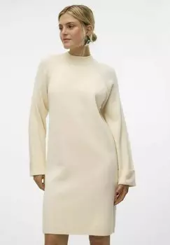 Платье-джемпер Vero Moda, белый