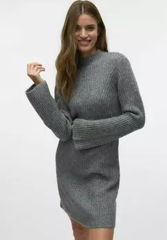 Платье-джемпер Vero Moda, темно-серый