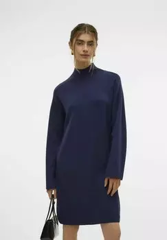 Платье-джемпер Vero Moda, темно-синий
