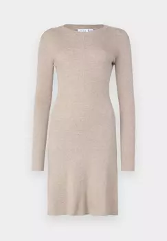 Платье-джемпер VICILJA DRESS VILA, бежевый