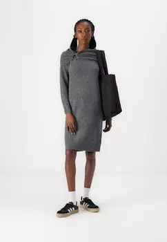 Платье-джемпер VIKENYA OFF SHOULDER SHORT DRESS VILA, серый