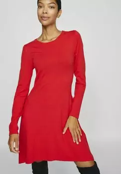 Платье-джемпер VILA, красный