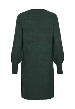 Платье-джемпер VILA, зеленый