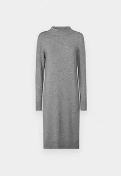 Платье-джемпер VIRIL CREW NECK MIDI VILA, цвет Mottled Grey