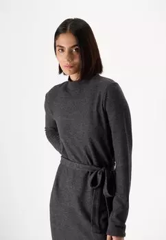 Платье-джемпер VMBELLA SHORT DRESS Vero Moda Tall, черный