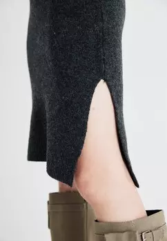 Платье-джемпер VMBOOM ROLLNECK DRESS Vero Moda, серый